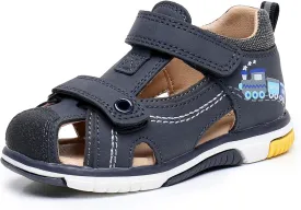 Blikcon Baby/Toddler Boys Sandals Closed Toe Summer Shoes with Soft Sole (Toddler/Little Kid)