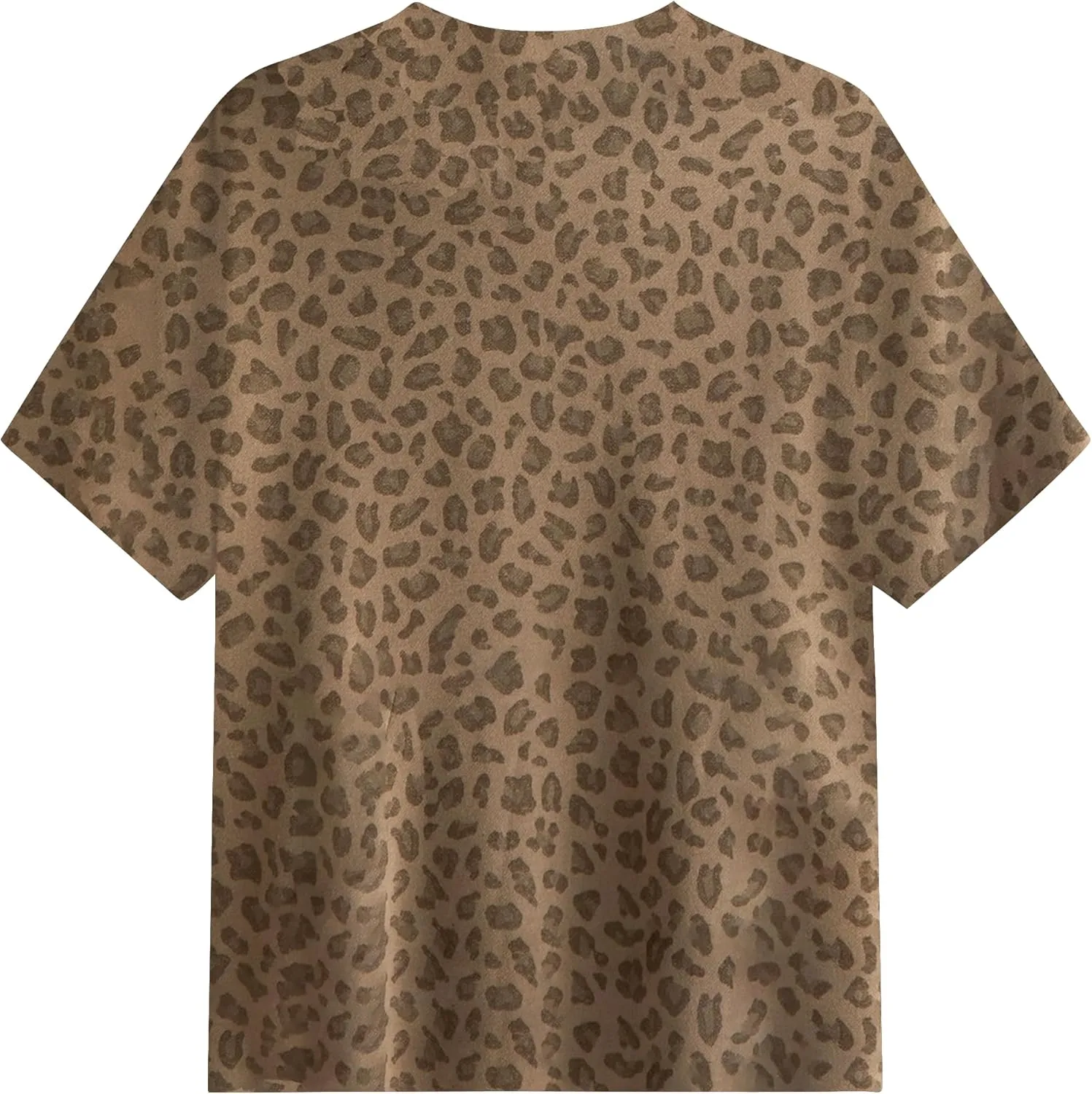 Camo Shirt for Women Mens Maple Leaf Print Camouflage T Shirt Summer Short Sleeve Oversized Camo Tee Shirts Tops