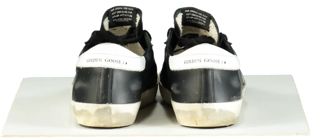 Golden Goose Black Superstar Sneakers UK 8 EU 42