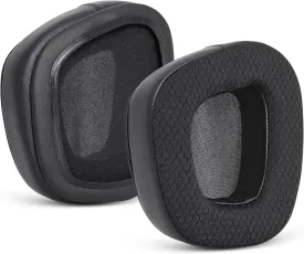 GVOEARS Replacement Ear Pads Cushions for Corsair Void/Void Pro/Void Pro RGB/Void Pro RGB SE/Void Pro Elite/RGB Wireless Earpads Gaming Headsets, Mesh Fabric with Soft Protein Leather(Black)