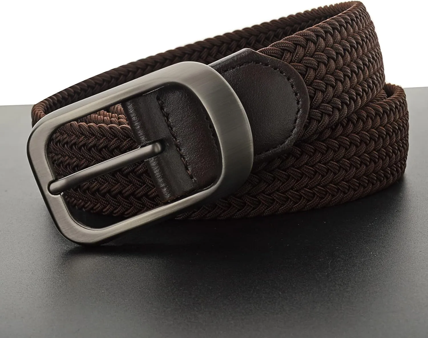 Plus Size 43'' to 75'' Mens Elastic Stretch Belts Big and Tall Belt