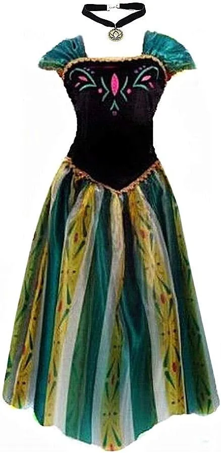 Princess Adult Women Coronation Dress Costume Cosplay ??