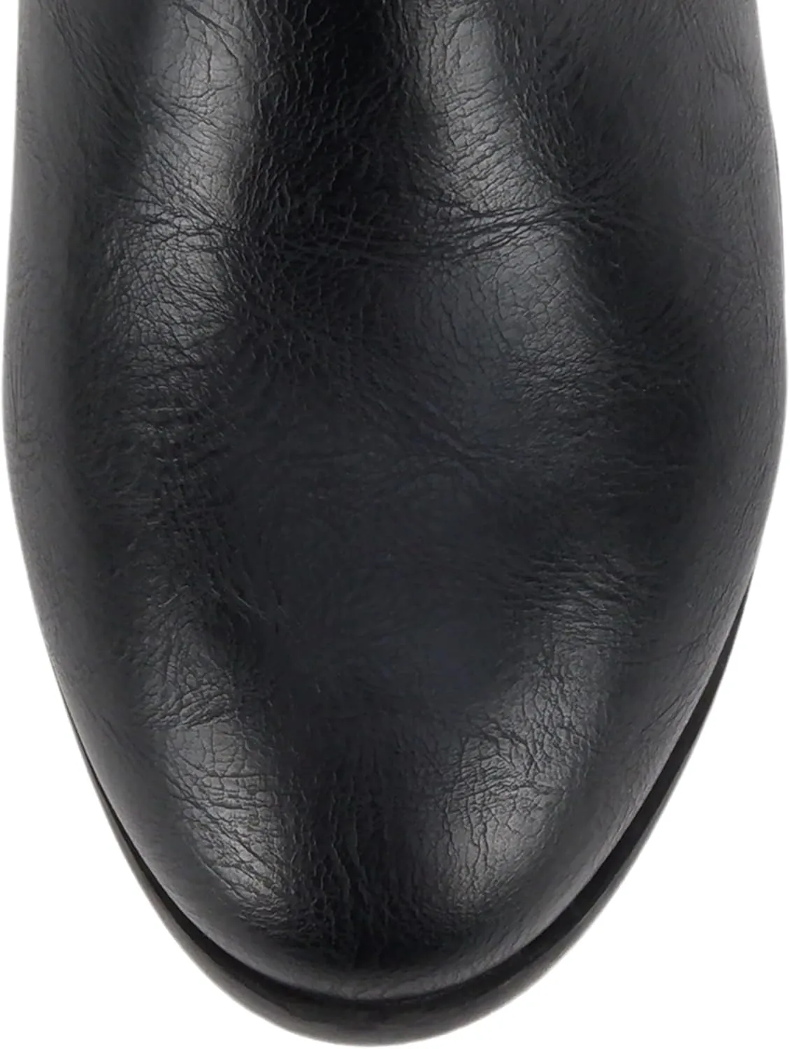 Soda CHARMER ~ Women Pointed Toe Elastic Gore Low Heel Ankle Bootie with Zipper Closure