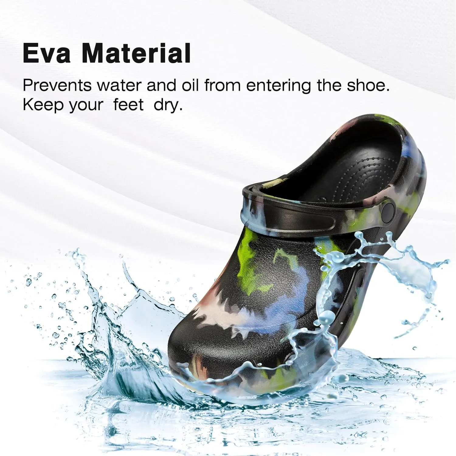 Unisex Oil Resistant Waterproof Chef Shoes Non Slip Kitchen Shoes for Men